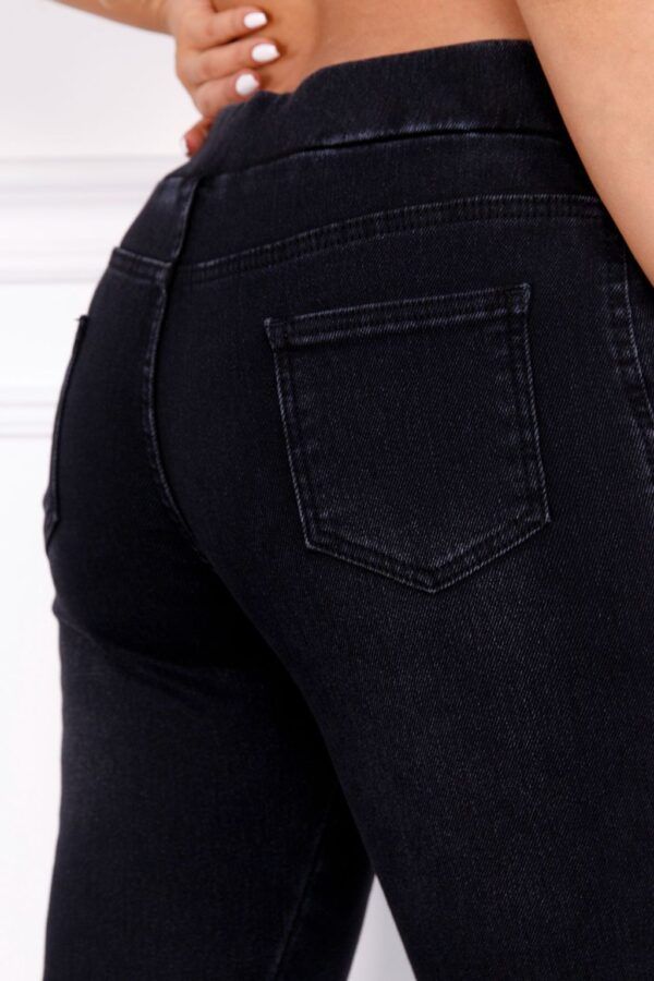 Jeansy dla puszystej Sportowe spodnie Modna Kobieta